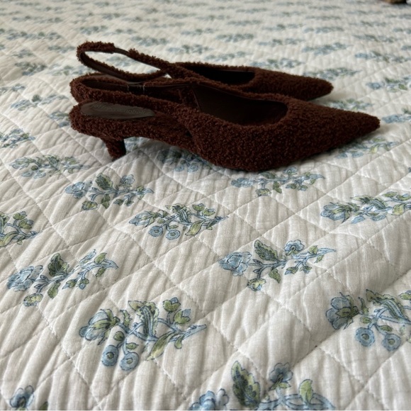 Jeffrey Campbell Persona T Teddy Brown Kitten Heels Sz 8 - Picture 4 of 11